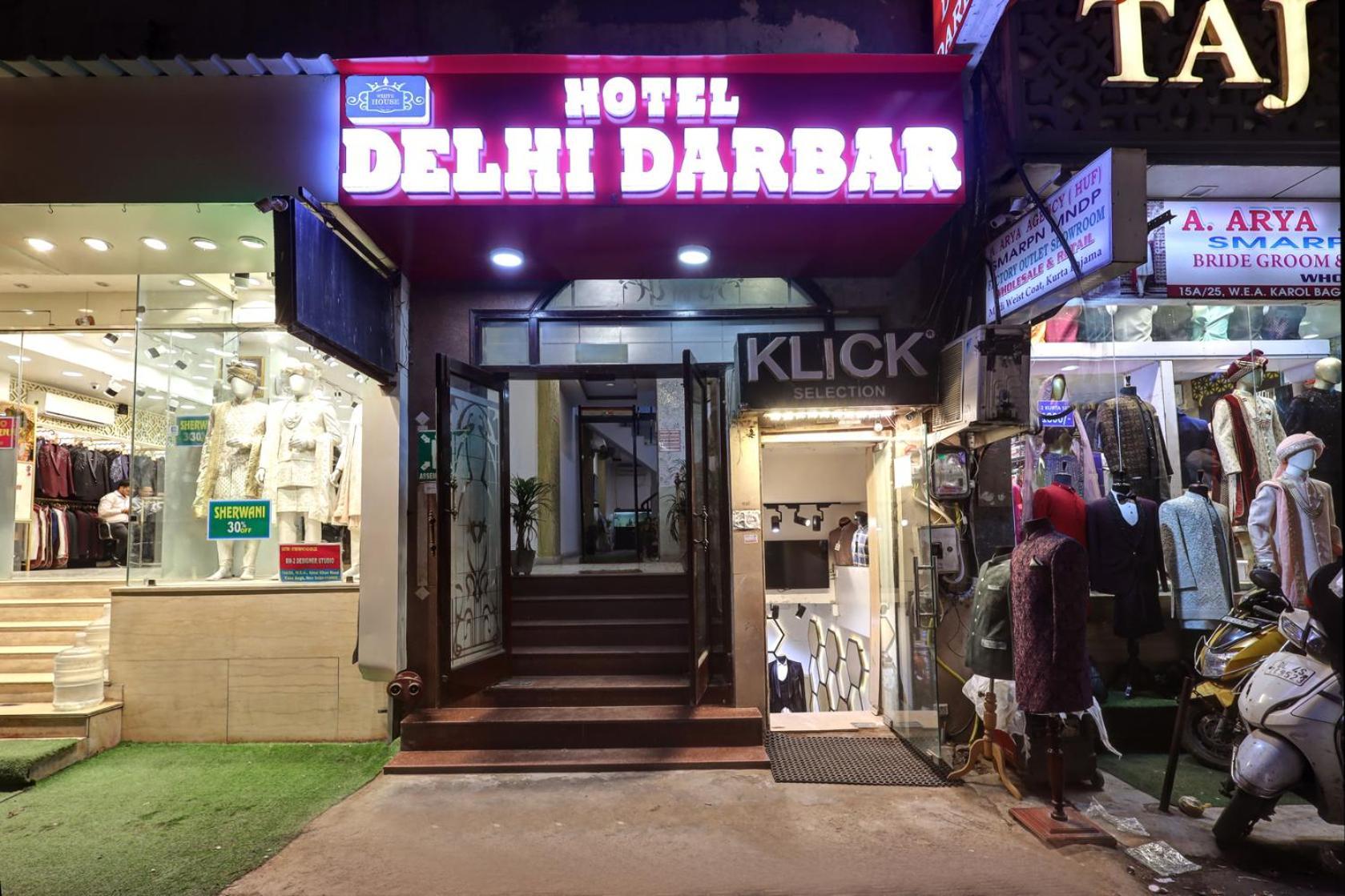 Hotel Delhi Darbar Exteriör bild
